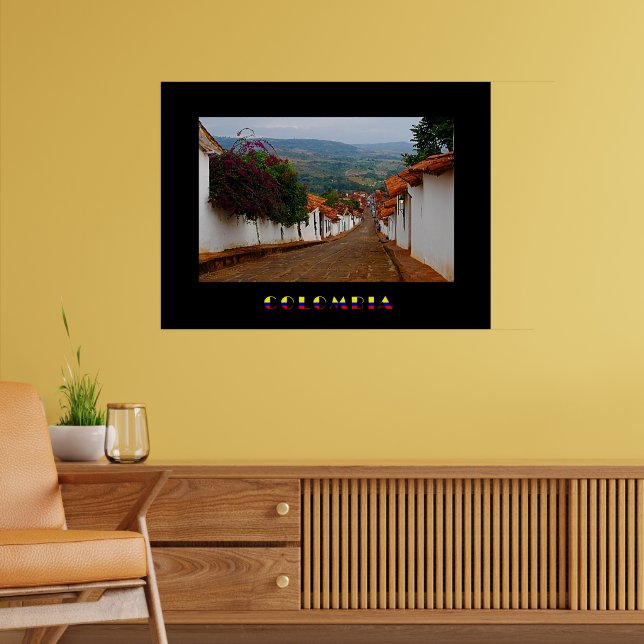 Barichara Colombia Poster (Vardagsrum 2)