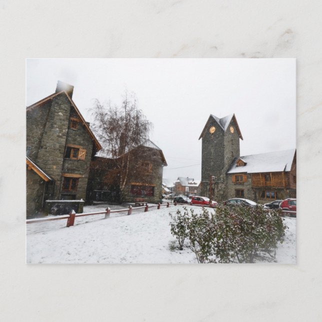 Bariloche Civic Centre, Patagonia Argentina Vykort (Framsida)