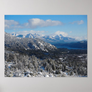 Bariloche Rio neger, Argentina Poster