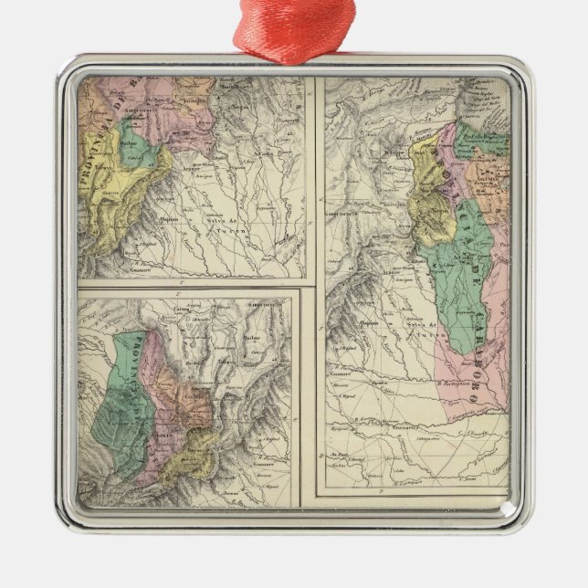 Barinas Venezuela Julgransprydnad Metall (Framsidan)