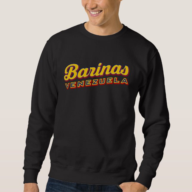 Barinas Venezuela Lång Ärmad Tröja (Framsida)