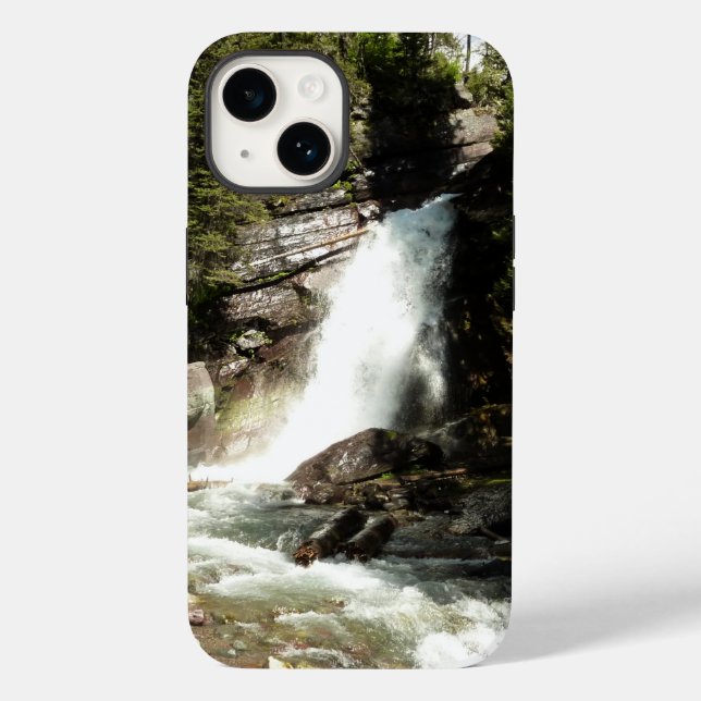 Baring Falls vid Glacier National Park (Baksida)