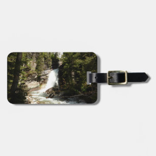 Baring Falls vid Glacier National Park Bagagebricka