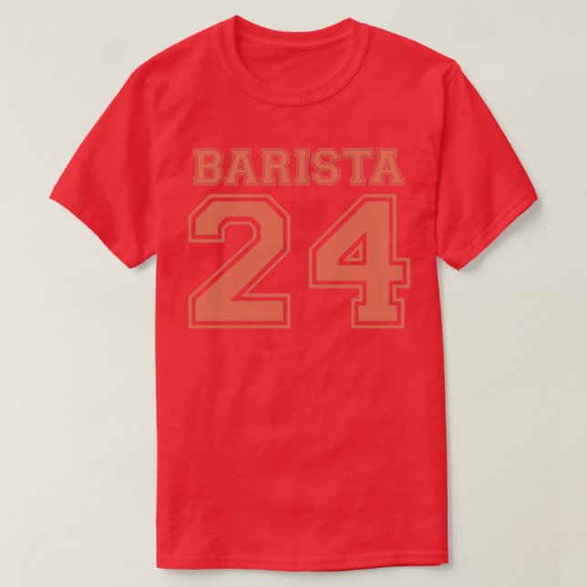 Barista 11 t shirt (Design framsida)