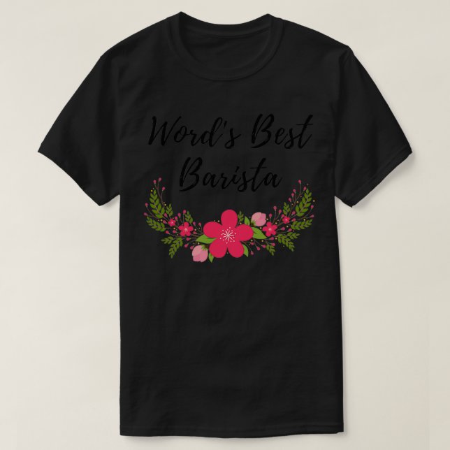 Barista 16 t shirt (Design framsida)