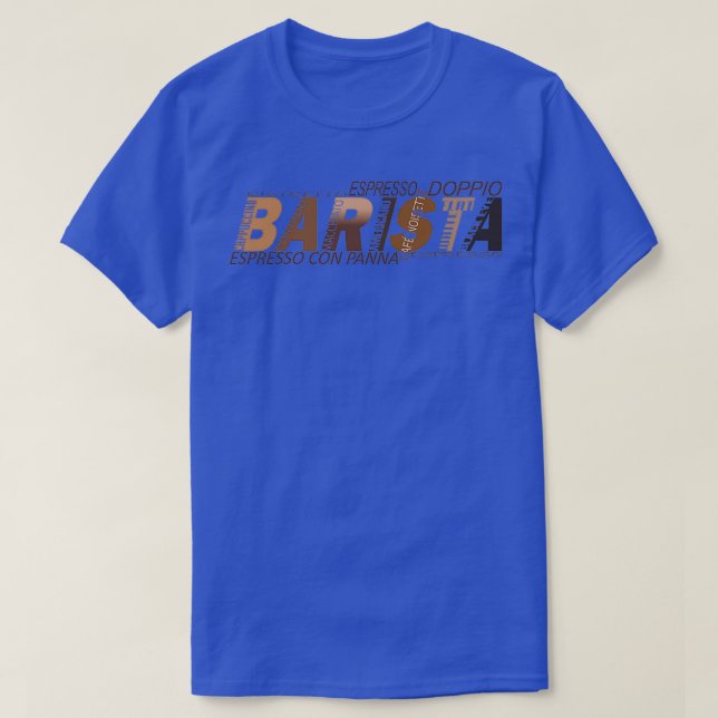 Barista 43 t shirt (Design framsida)