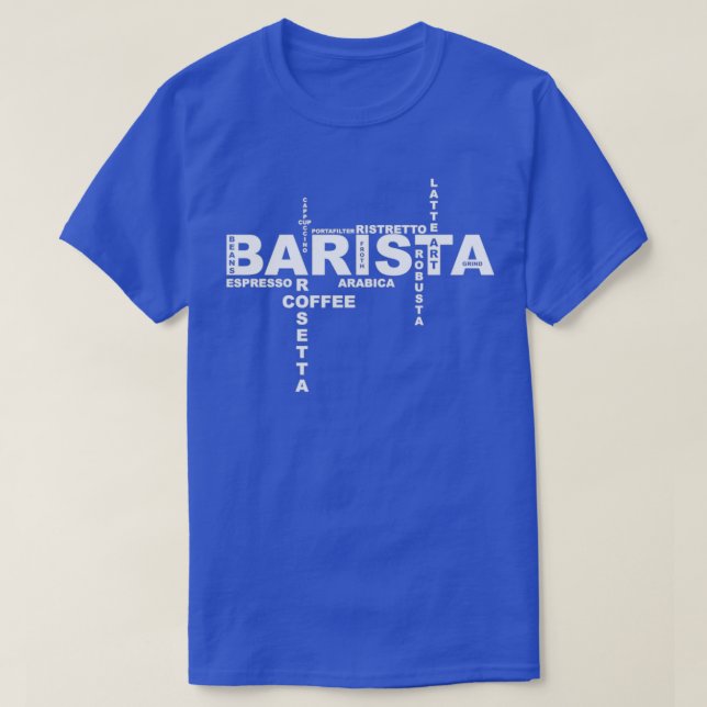 Barista 49 t shirt (Design framsida)