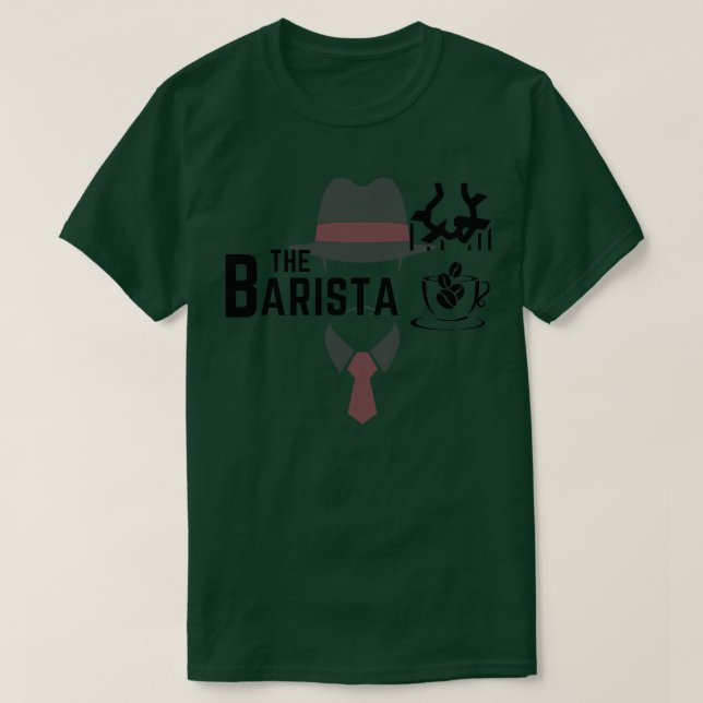 Barista 4 t shirt (Design framsida)