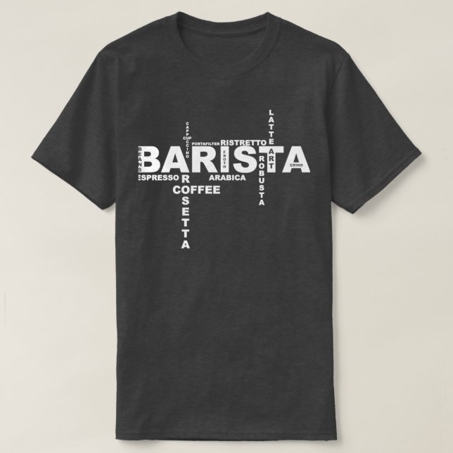 Barista 65 t shirt (Design framsida)