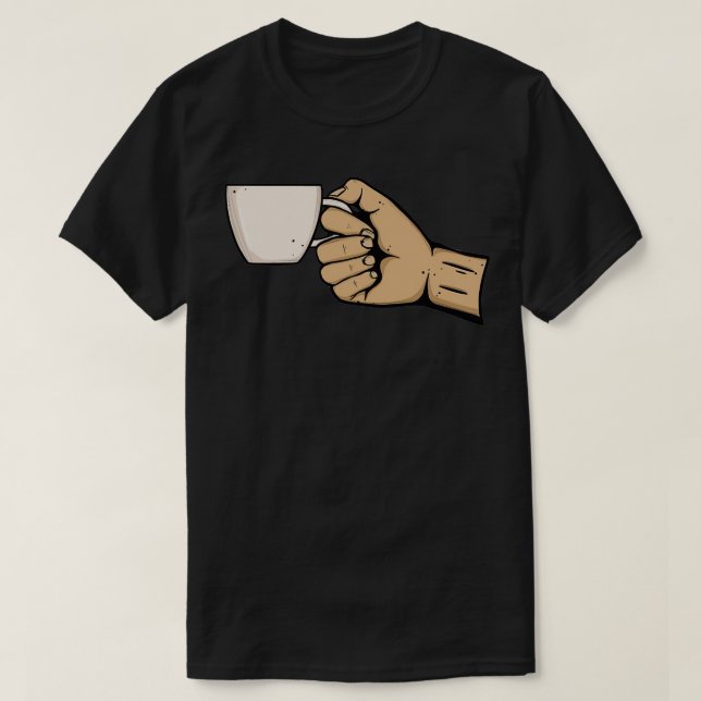 Barista Art Coffeemaker Coffee Kopp Beans Caffeine T Shirt (Design framsida)