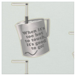 Barista cafe mjölk uppvärmningsjug tyg