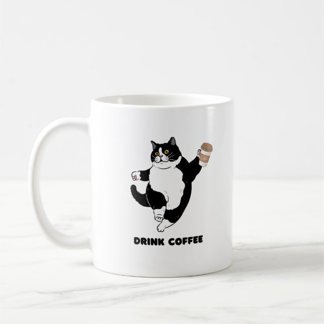 Barista Cat Kaffemugg (Vänster)