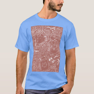 Barista cat-meny t shirt