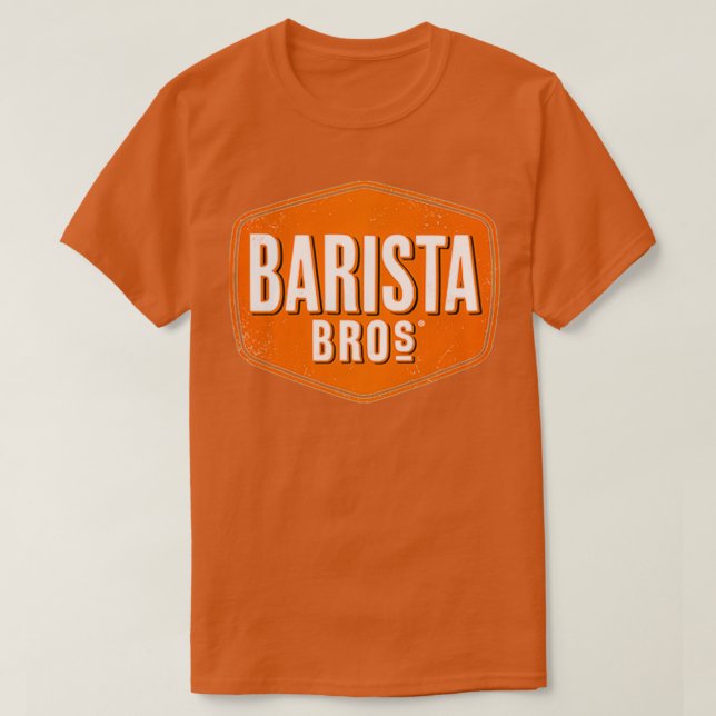 Barista Coffee 4 T Shirt (Design framsida)