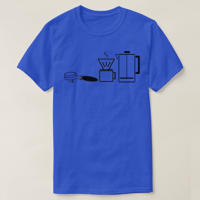 Barista Coffee Coffee Coffee T Shirt (Design framsida)