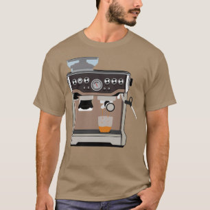 Barista Coffee Maskin T Shirt