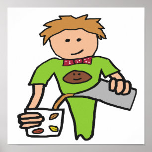 Barista Coffee Shop Poster