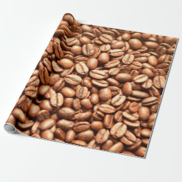 Barista Coffeehouse Shop Coffee Beans Mönster Presentpapper