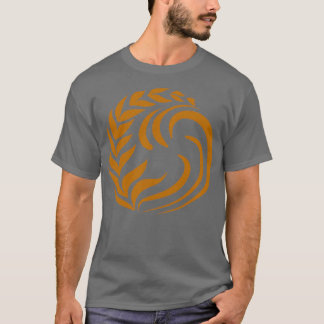 Barista CoffeeLatte Art Design T Shirt