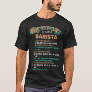 Barista Coffeemaker-jobb T Shirt