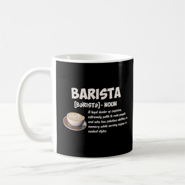 Barista Definition Coffee Kaffemugg (Vänster)