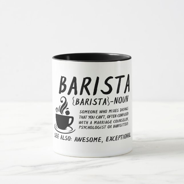Barista Definition Mugg (Center)