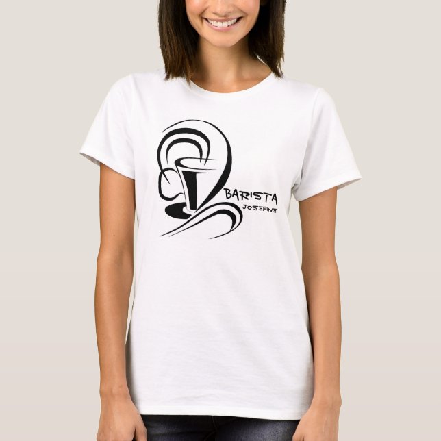 Barista design t-shirt (Framsida)