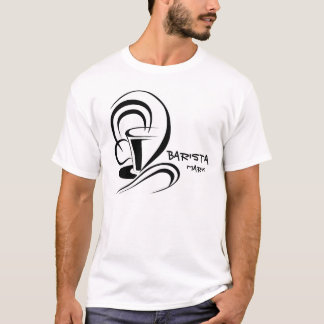 Barista design tee shirt