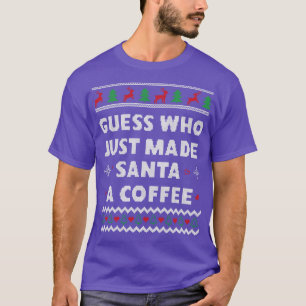 Barista Funny Coffee Barista Ugly jul T Shirt