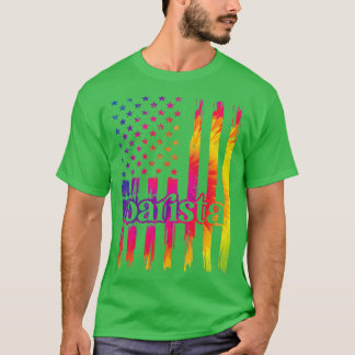 Barista Gifts Coffeemaker Kaffe Pub Coffee Älskare T Shirt