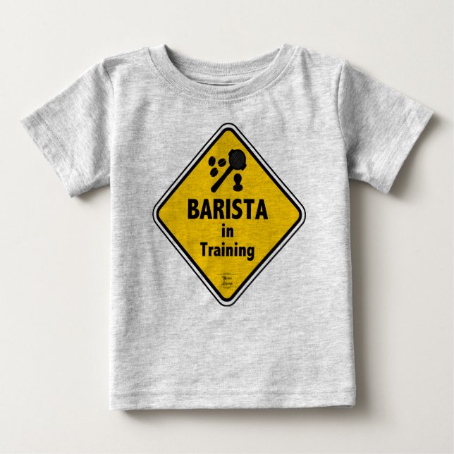 Barista in Training Tee Shirt (Framsida)