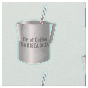 Barista-kaffet skapar lustigt doktor tyg