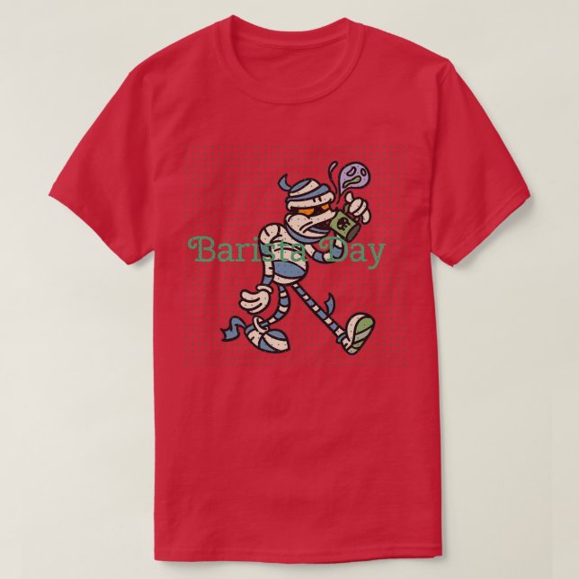 Barista mummy t shirt (Design framsida)
