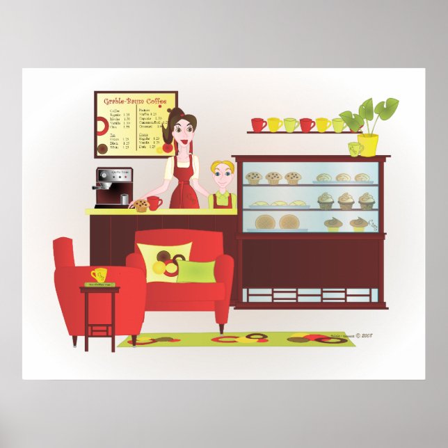 Barista Poster (Framsidan)