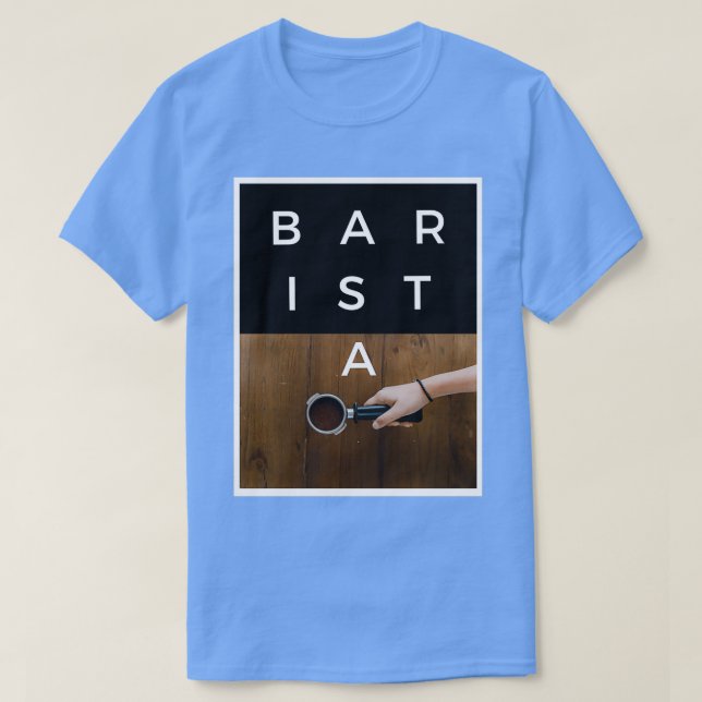 BARISTA ROLIGT T SHIRT (Design framsida)