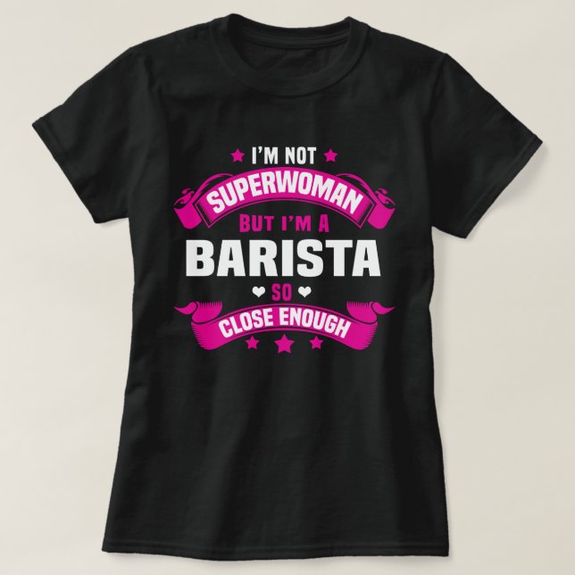 Barista T Shirt (Design framsida)