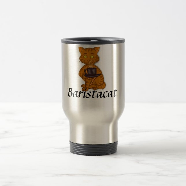 Baristacat travel mug resemugg (Center)