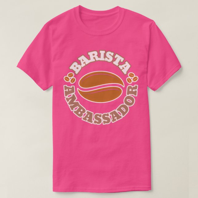 Baristambassadör 1 t shirt (Design framsida)
