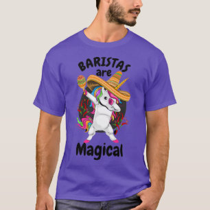 Baristas är Magic Baristas Unicorn Gift T Shirt