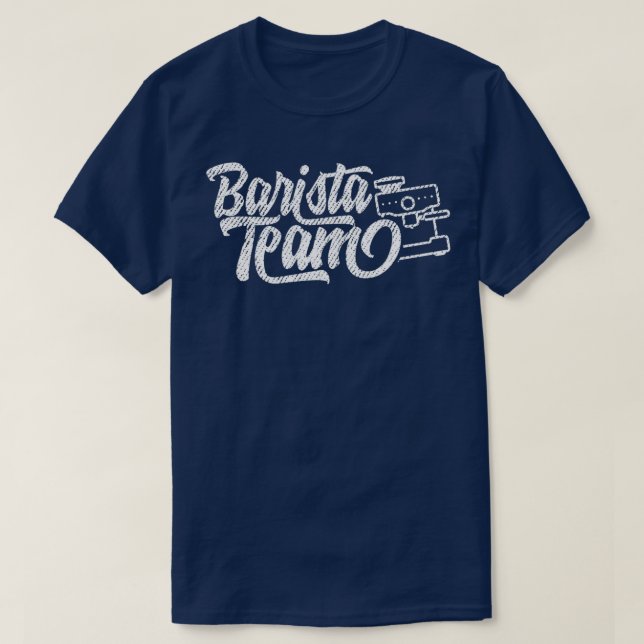 Baristeam T Shirt (Design framsida)