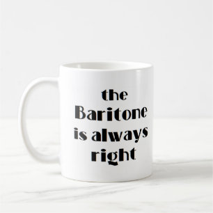 baritation är alltid höger kaffemugg