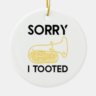 Baritone Definition Funny Orchestra Singer Julgransprydnad Keramik