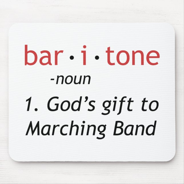 Baritone Definition Musmatta (Framsidan)