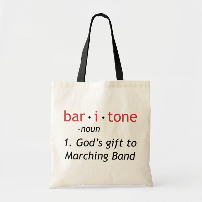 Baritone Definition Tygkasse (Framsidan)