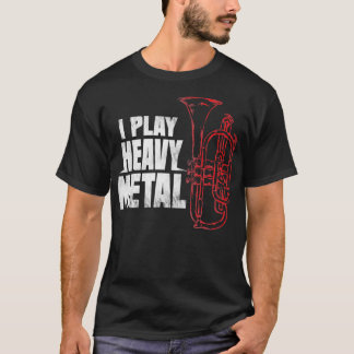 Baritone Euphonium Player Shirt Funny Marching Ban T