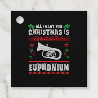 Baritone Euphonium Ugly julsötare Stil Gåvor Etiketter