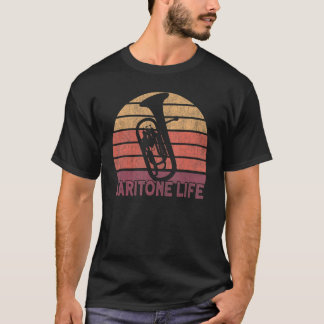 Baritone Horn Euphonium Baritone Player T Shirt