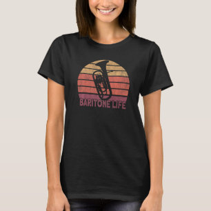 Baritone Horn Euphonium Baritone Player T Shirt