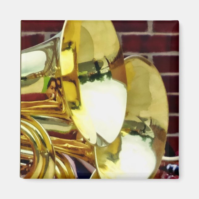Baritone Horns Magnet (Framsidan)