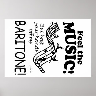 Baritone känner musiken poster